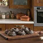 Tagliatelle di grano saraceno senza glutine e lattosio Tagliatelle di grano saraceno senza glutine e lattosio