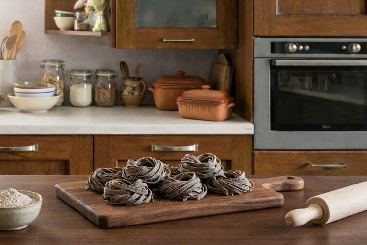 Tagliatelle di grano saraceno