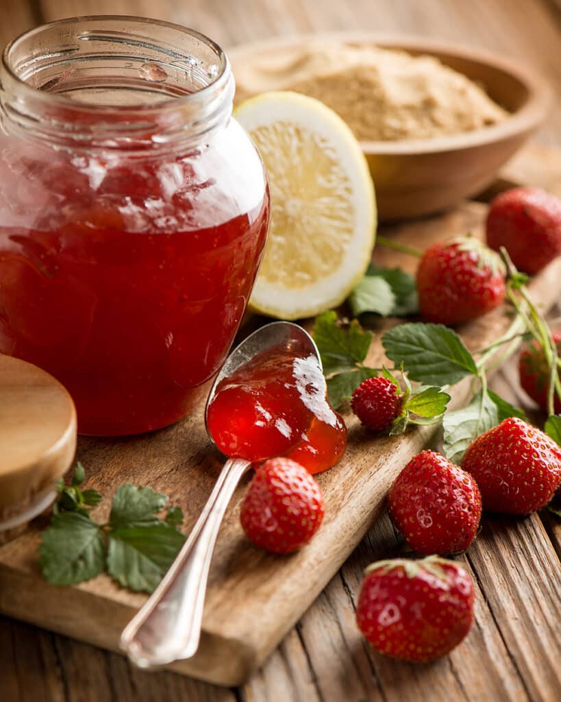 Confettura di fragole