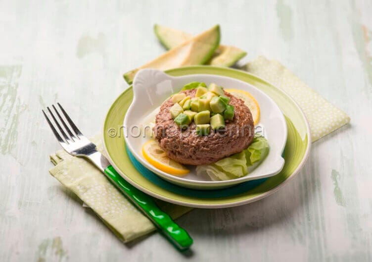 Svizzere con tartare di avocado