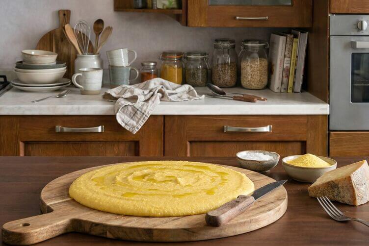 farina di mais giallo