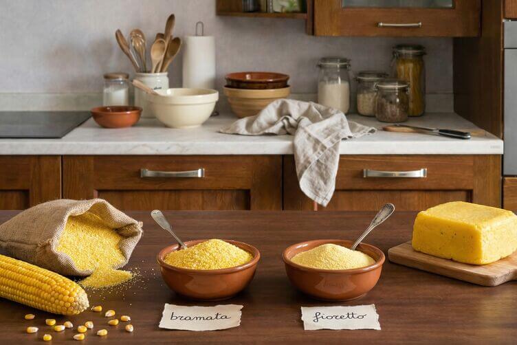 farina di mais giallo