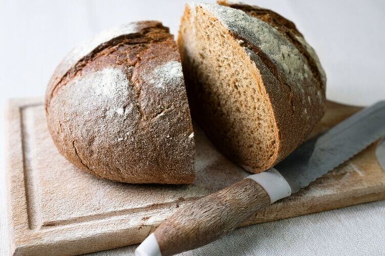 pane al kamut e arro fatto in casa pane kamut e farro
