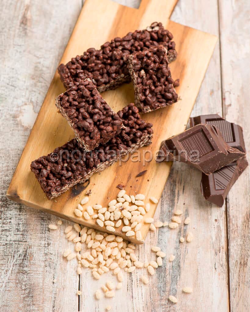 barrette di riso soffiato