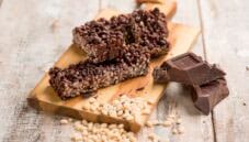Barrette di riso soffiato , uno snack gustoso