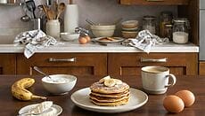 pancakes con farina di cco