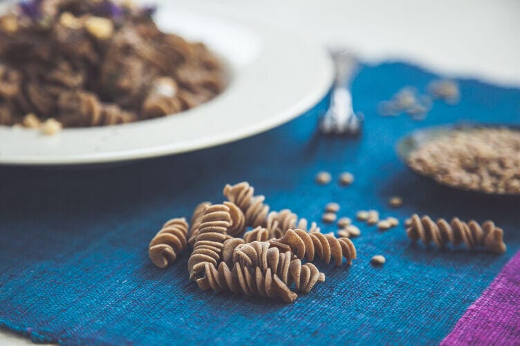 Fusilli di lenticchie verdi 