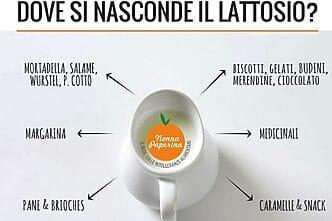 intolleranza al lattosio cosa non mangiare