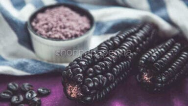 farina di mais viola