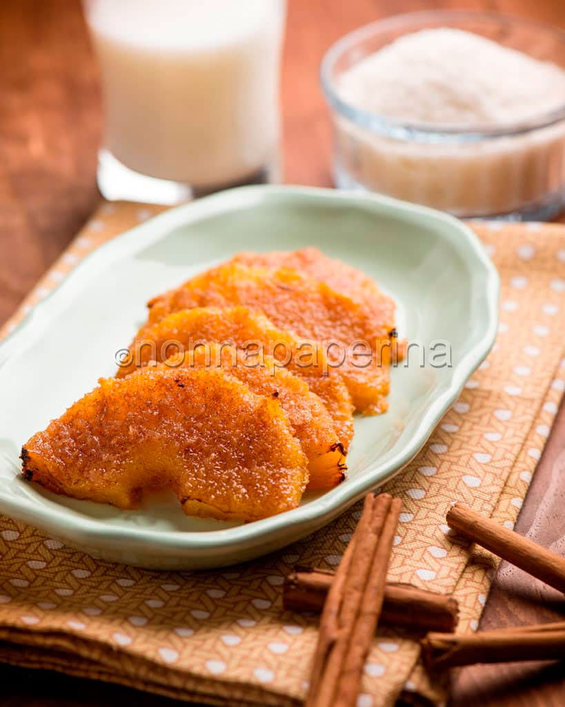 Frittelle di ananas e cannella al forno Frittelle di ananas e cannella al forno