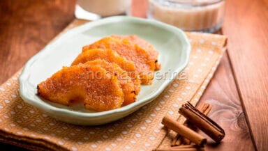 Frittelle di ananas e cannella al forno