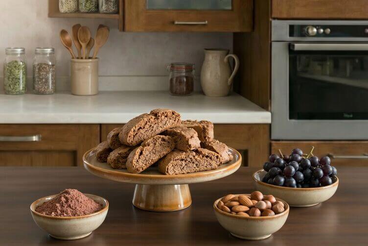 farina di vinaccioli biscotti