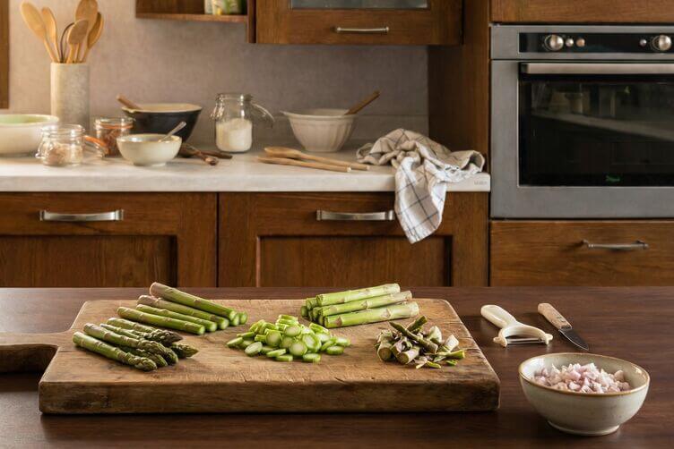 preparazione asparagi