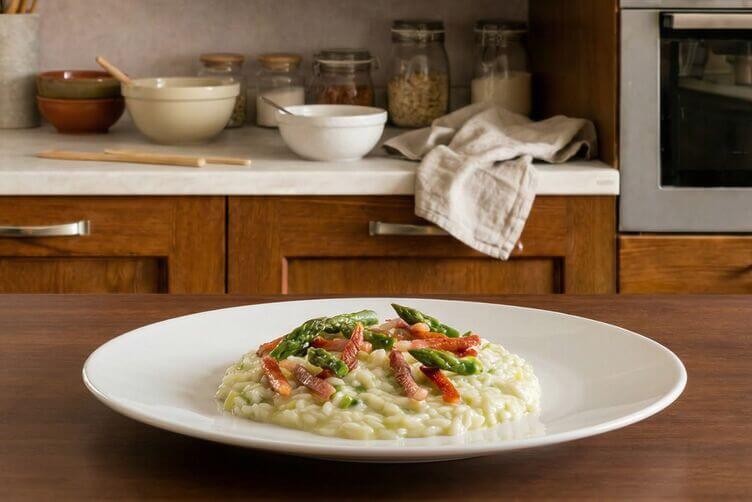 risotto asparagi e speck risotto asparagi e speck