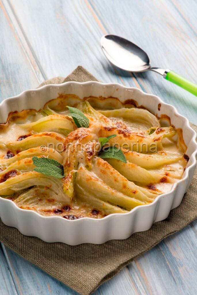 Finocchi gratinati al Parmigiano Reggiano Finocchi gratinati al Parmigiano Reggiano