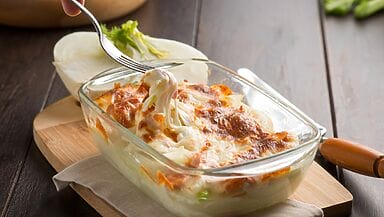 Finocchi gratinati alla scamorza