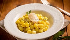 Gnocchi di melanzane alla farina di ceci