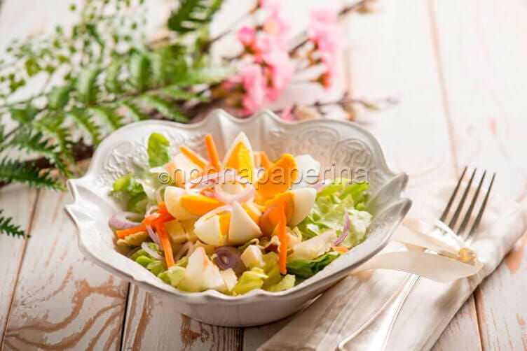 Insalata svizzera, un pieno di calcio e fosforo Insalata svizzera