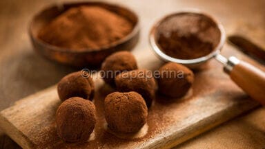 tartufi al cacao