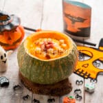 Crema di zucca con lo speck , un ottimo binomio