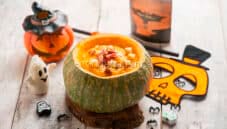 Crema di zucca con lo speck , un ottimo binomio