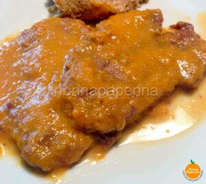 Manzo all olio con polenta Manzo all olio con polenta