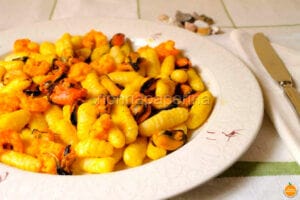 Gnocchi di patate marinare Gnocchi di patate marinare