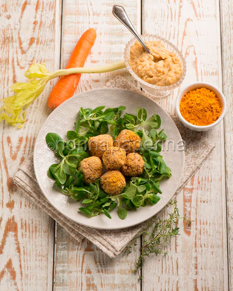 Polpette di ceci e quinoa Polpette di ceci e quinoa