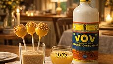 Semifreddo al vov or