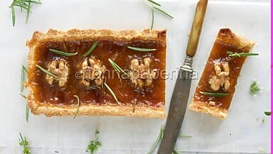 Crostata di quinoa al rosmarino