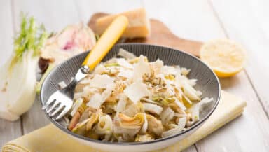 insalata di carcofi e finocchi (