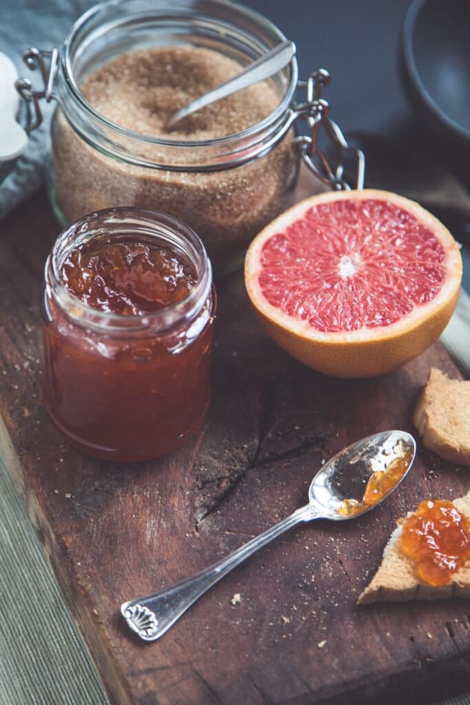 marmellata di pompelmo rosa