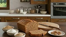 pane senza glutine con farina di castagne