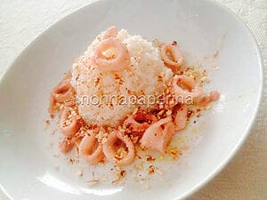 Riso con calamari in cassopipa