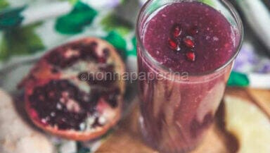 Frullato al melograno