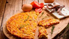 Frittata pomodori e acciughe e la dieta senza glutine