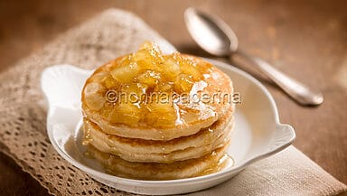 Pancake con latte di cocco