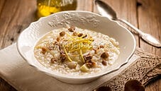 Risotto con finocchio e castagne, una vera bontà