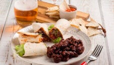Burritos di pollo con fagioli: un po’ di Messico