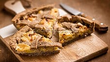 Crostata di finta sfoglia al grano saraceno, uno snack unico