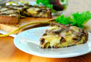 Crostata di finta sfoglia al saraceno Crostata di finta sfoglia al saraceno