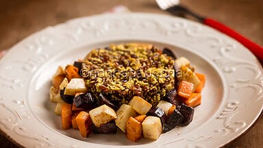 riso rosso e tofu