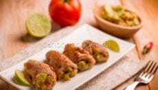 Involtini di vitello all avocado
