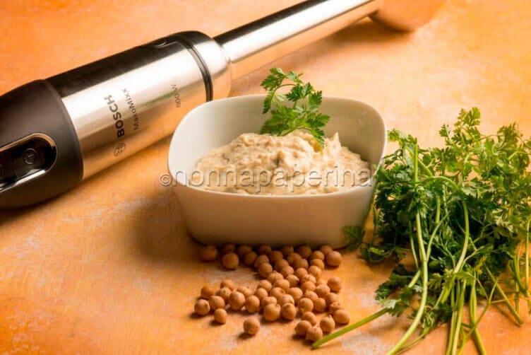 hummus di ceci alle erbe