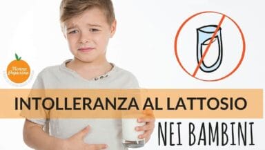 Intolleranza al lattosio nei bambini