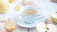 Tisane per star meglio: Infuso mela, zenzero e limone