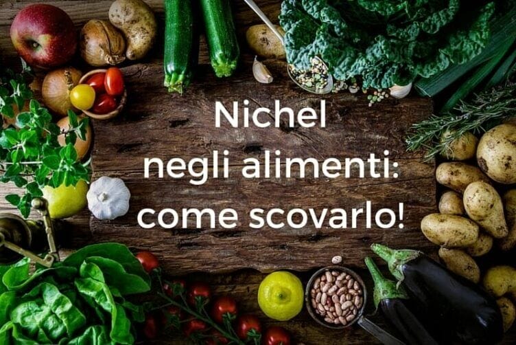 Nichel negli alimenti
