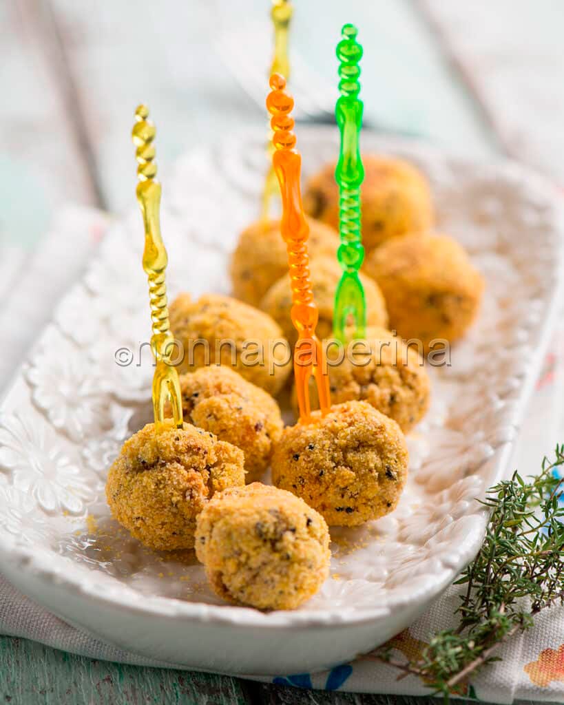 Polpette di quinoa e miglio Polpette di quinoa e miglio
