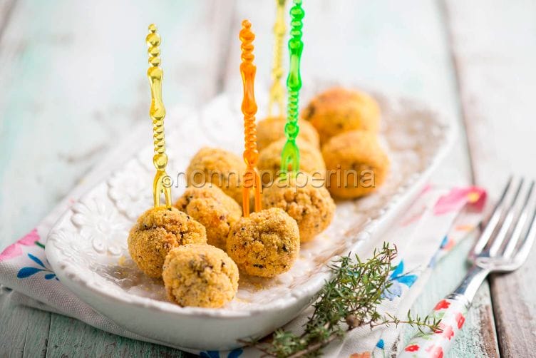 Polpette di quinoa e miglio, nuovi sapori in tavola Polpette di quinoa e miglio