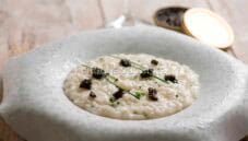 Risotto al caviale e champagne: esclusivo Risotto al caviale e champagne: esclusivo